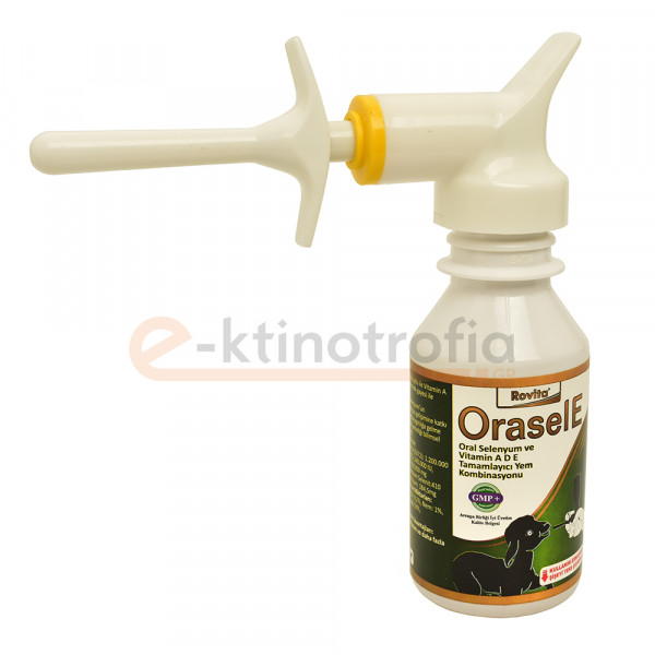Rovita Orasel-E 100ml - Διατροφικό συμπλήρωμα προετοιμασίας του οίστρου και της αναπαραγωγής των μυρηκαστικών