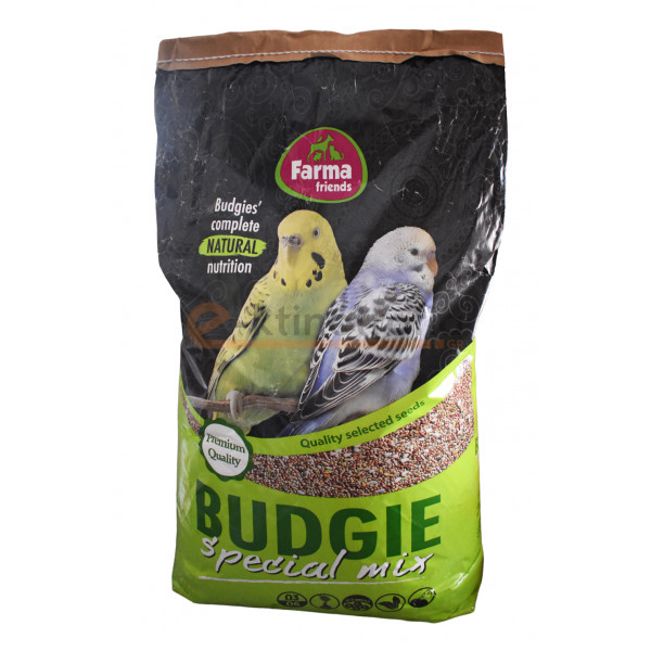 Budgie παπαγαλίνη για μικρούς Παπαγάλους 20kg