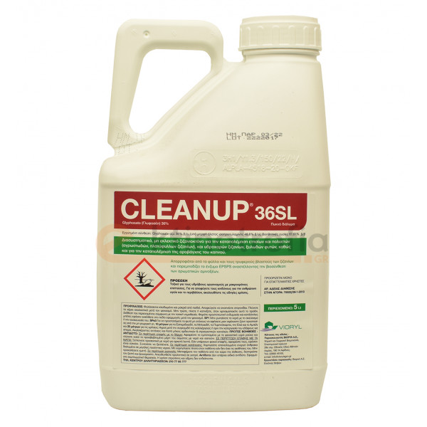 CleanUp 36SL - Μη εκλεκτικό ζιζανιοκτόνο για την καταπολέμηση αγρωστωδών και πλατύφυλλων 