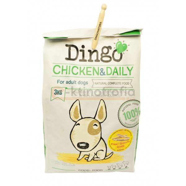 Dingo Chicken & Daily 3kg + ΔΩΡΟ 1 clip