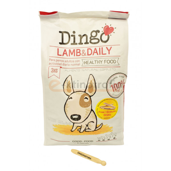 Dingo Lamb & Daily 3kg + ΔΩΡΟ 1 clip