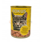 Rokus 410gr - Κονσέρβα με κοτόπουλο για Γάτες