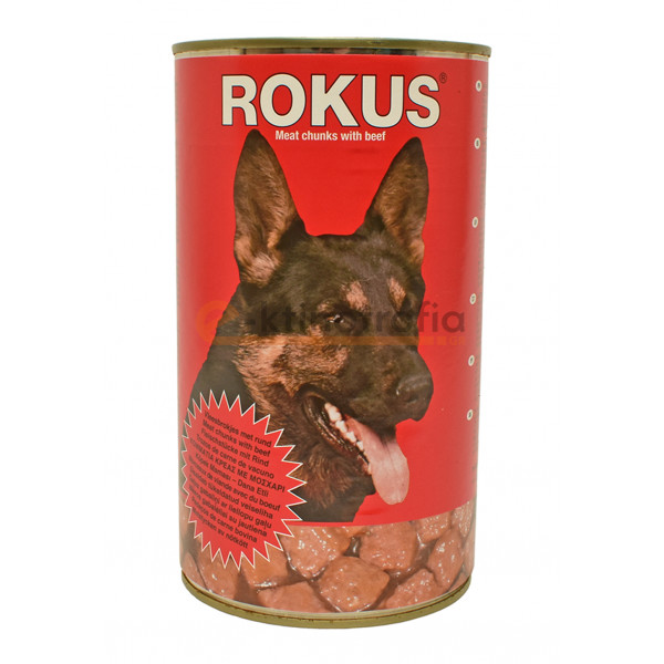Rokus - Κονσέρβα με βοδινό για Σκύλους 1250gr