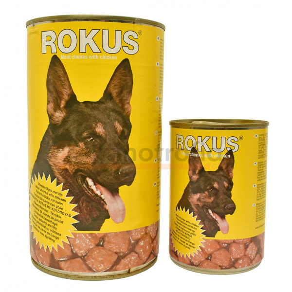 Rokus - Κονσέρβα με κοτόπουλο για Σκύλους 410gr