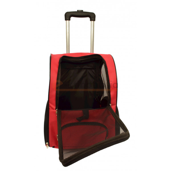 Βαλίτσα μεταφοράς πλάτης με ρόδες 50 x 34 x 28cm